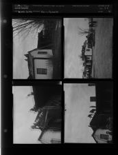 Fire in Farmville (4 Negatives), December 1955 - February 1956, undated [Sleeve 41, Folder d, Box 9]