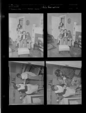 Mother's March (March of dimes); Polio vaccinations (4 Negatives) (January 21, 1956) [Sleeve 14, Folder e, Box 9]