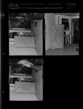 Joe Winstead wins mattress from Van Dyke (3 Negatives (August 26, 1955) [Sleeve 11, Folder b, Box 7]