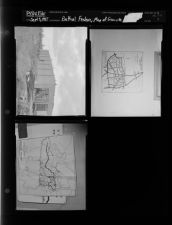 Bethel feature; Map of Greenville (3 Negatives (September 3, 1955) [Sleeve 3, Folder c, Box 7]