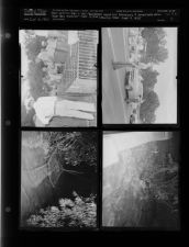Greenville flood; Patrol Officer hands out literature over Labor Day Weekend; Poultry Show (4 Negatives)  (September 6, 1955) [Sleeve 9, Folder c, Box 7]