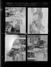 College Feature - ECC; Patrolman Whitehurst drive some kind (4 Negatives (September 28, 1955) [Sleeve 42, Folder c, Box 7]
