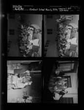 Family night supper at Elmhurst School; Jaycees sell light bulbs (4 Negatives (November 18, 1955) [Sleeve 29, Folder e, Box 7]