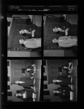 New office being established (4 Negatives) undated, 1954 [Sleeve 71, Folder a, Box 6]