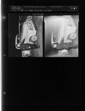 Man hit by an car and killed (2 Negatives) (January 15, 1955) [Sleeve 27, Folder b, Box 6]
