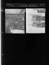 Fire; New Police Officers (2 Negatives) (January 19, 1955) [Sleeve 36, Folder b, Box 6]