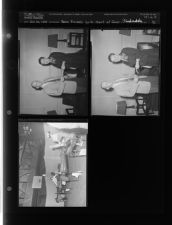 Dance proceeds go to March of Dimes; Bloodmobile (3 Negatives (January 26, 1955) [Sleeve 42, Folder b, Box 6]
