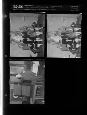 Exchange club--Speaker-Lt. Brown; NCEA officials; (4 Negatives, misc. dates (February 1, 1955) [Sleeve 34, Folder c, Box 6]
