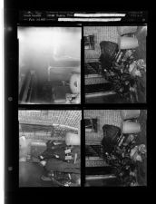 Garris Supply Fire (4 Negatives (February 25, 1955) [Sleeve 49, Folder c, Box 6]