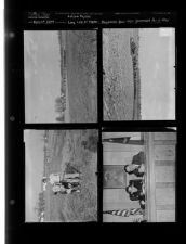 4-H Farm Project; Long line of tractors; Boys Scouts take over government for a day (4 Negatives (March 7, 1955) [Sleeve 17, Folder d, Box 6]