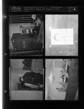 Feature police department; Re-photograph of man (4 Negatives (April 2, 1955) [Sleeve 1, Folder e, Box 6]