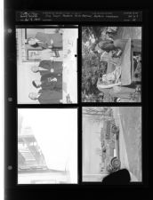 Fire Department Feature; Arts Festival; Authors Luncheon (4 Negatives (April 9, 1955) [Sleeve 15, Folder e, Box 6]