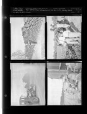 Farm Edition; 2 million feet of tile laid in Pitt Drainage Work (4 Negatives (April 12, 1955) [Sleeve 19, Folder e, Box 6]