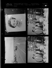 Re-photograph of Lythe; Kiwanis club; Rod-e-o Contest (4 Negatives)April 23, 1955 [Sleeve 48, Folder e, Box 6]