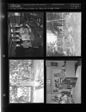Feature on Third Street and High school (4 Negatives (September 3, 1954) [Sleeve 9, Folder a, Box 5]