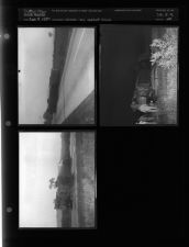 Wrecked asphalt truck (3 Negatives (September 8, 1954) [Sleeve 20, Folder a, Box 5]