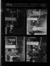 Gas tank turned over causing fire (4 Negatives (September 28, 1954) [Sleeve 66, Folder a, Box 5]