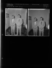 Two men (2 Negatives (September 28, 1954) [Sleeve 70, Folder a, Box 5]