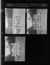 Midget football teams (3 Negatives (October 25, 1954) [Sleeve 63, Folder b, Box 5]