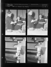 Women's club meeting (4 Negatives) October undated, 1954 [Sleeve 70, Folder b, Box 5]
