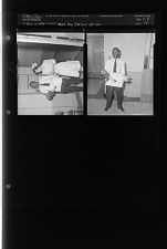 Young child fell out of car and was taken to the hospital (2 Negatives) (December 6, 1954) [Sleeve 14, Folder d, Box 5]