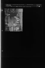 String of fish and two men (1 Negative (December 7, 1954) [Sleeve 22, Folder d, Box 5]