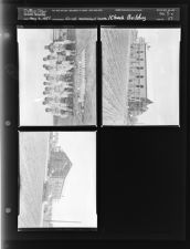 Chicod Baseball Team; Church Construction (3 Negatives) (May 6, 1954) [Sleeve 17, Folder a, Box 4]