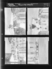 Memorial Day Celebration (4 Negatives) (May 10, 1954) [Sleeve 24, Folder a, Box 4]