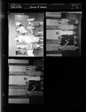 Group of Women (3 Negatives) (May 12, 1954) [Sleeve 34, Folder a, Box 4]