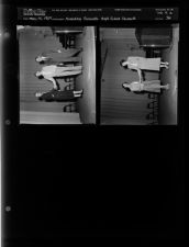 Awarding Farmville High School Students (2 Negatives) (May 14, 1954) [Sleeve 36, Folder a, Box 4]