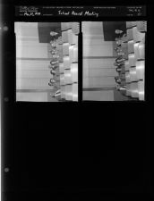School Board Meeting (2 Negatives) (May 21, 1954) [Sleeve 51, Folder a, Box 4]