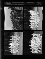 Little league practice (4 Negatives) (June 12, 1954) [Sleeve 27, Folder c, Box 4]