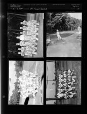 Little league practice (4 Negatives) (June 12, 1954) [Sleeve 30, Folder c, Box 4]