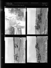Man plowing (4 Negatives) (June 15, 1954) [Sleeve 36, Folder c, Box 4]