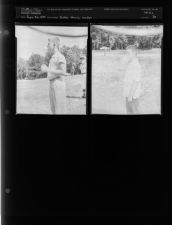 Bubble blowing contest (2 Negatives) (June 26, 1954) [Sleeve 70, Folder c, Box 4]