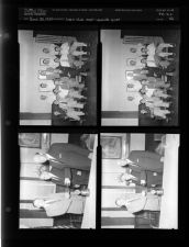Lion's Club meetings, awards given (4 Negatives) (June 28, 1954) [Sleeve 72, Folder c, Box 4]