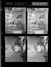 Ad for Larry Averette; New health nurse (4 Negatives) (July 1, 1954) [Sleeve 3, Folder d, Box 4]