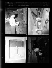 Fire Department feature (4 Negatives) (July 3, 1954) [Sleeve 5, Folder d, Box 4]