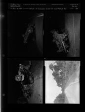 Wreck on Stantonburg Road (4 Negatives) (July 10, 1954) [Sleeve 20, Folder d, Box 4]