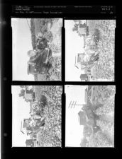 Truck turned over (4 Negatives), July 12-17, 1954 [Sleeve 26, Folder d, Box 4]