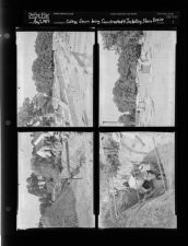 College dorm under construction (4 Negatives) (August 3, 1954) [Sleeve 3, Folder e, Box 4]