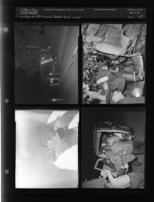Bread truck wreck (4 Negatives) (August 10, 1954) [Sleeve 27, Folder e, Box 4]