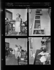 Vanceboro bank robbery (4 Negatives) (August 18, 1954) [Sleeve 14, Folder f, Box 4]