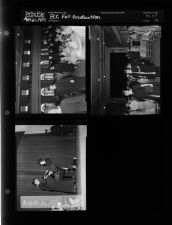 E.C.C. Fall Graduation (3 Negatives) (August 21, 1954) [Sleeve 36, Folder f, Box 4]