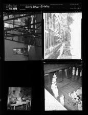 County School Buildings (4 Negatives), 1949 [Sleeve 8, Folder b, Box 1]