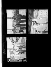 Strike (3 Negatives), 1949 [Sleeve 26, Folder b, Box 1]