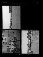 Fire Drills in City Schools (3 Negatives), 1950 [Sleeve 7, Folder c, Box 1]