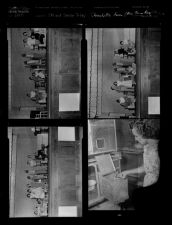 Chicod Senior Play; Chinchilla Farm - Mrs. James Ray Stancott (4 Negatives), 1950 [Sleeve 19, Folder c, Box 1]