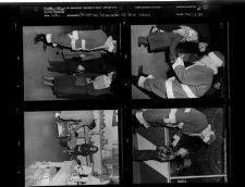 Christmas Decorations and Scenes (4 Negatives), 1950 [Sleeve 24, Folder c, Box 1]