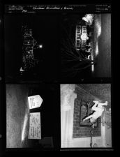 Christmas Decorations and Scenes (4 Negatives), 1950 [Sleeve 26, Folder c, Box 1]